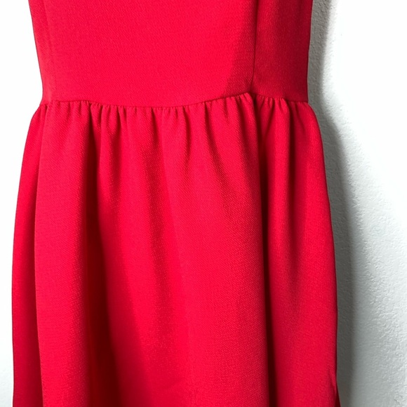 Everly Red Fit and Flare Mini Dress NWT Size Small - Picture 8 of 9